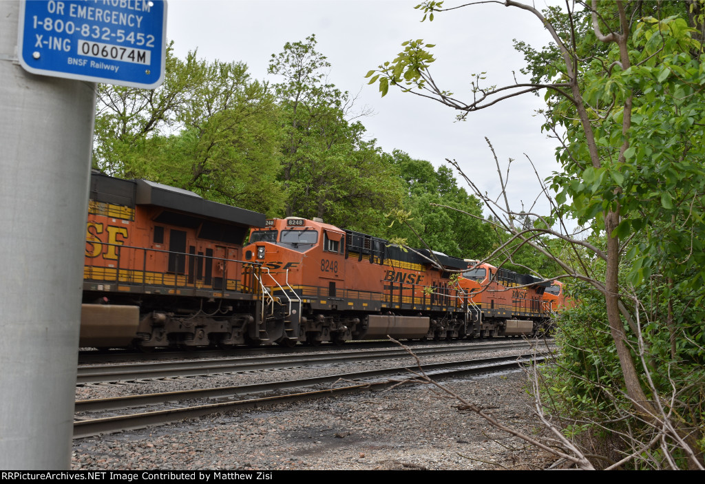 BNSF 7318 8248